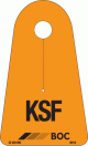 Tag Cylinder Woodside KSF Orange